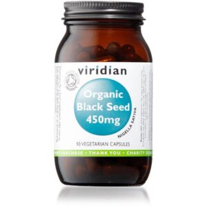 VIRIDIAN ORG BLACK SEED 450MG 90CAPS