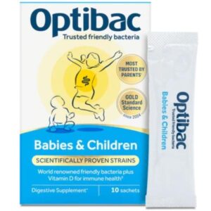 OPTIBAC PROBIOTICS FOR BABIES & CHILDREN 10 SACHETS