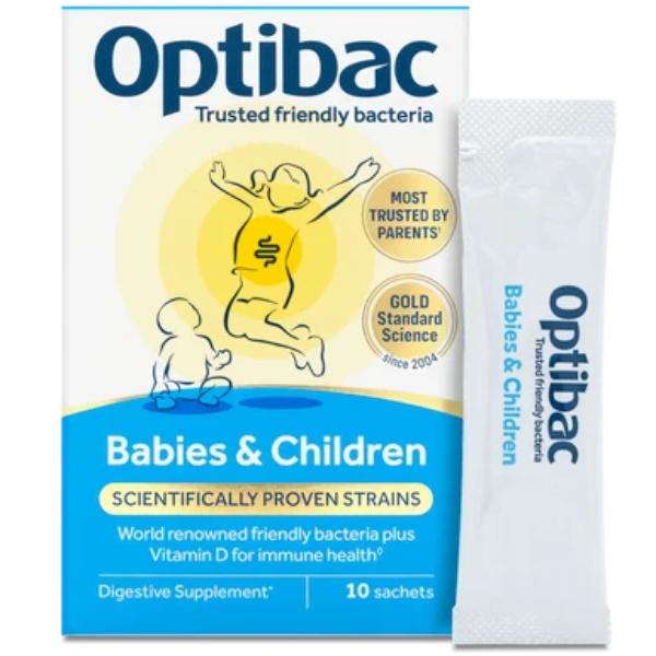OPTIBAC PROBIOTICS FOR BABIES & CHILDREN 10 SACHETS