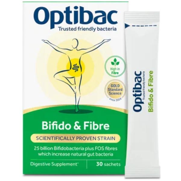 OPTIBAC BIFIDO & FIBRE 30 SACHETS