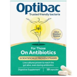 OPTIBAC PROBIOTICS FOR THOSE ON ANTIBIOTICS