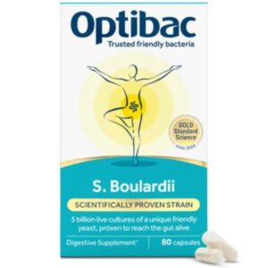 OPTIBAC SACCHAROMYCES BOULARDII 80CAPS