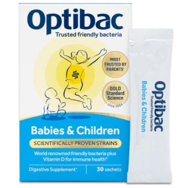 OPTIBAC PROBIOTICS FOR BABIES & CHILDREN 30 SACHETS