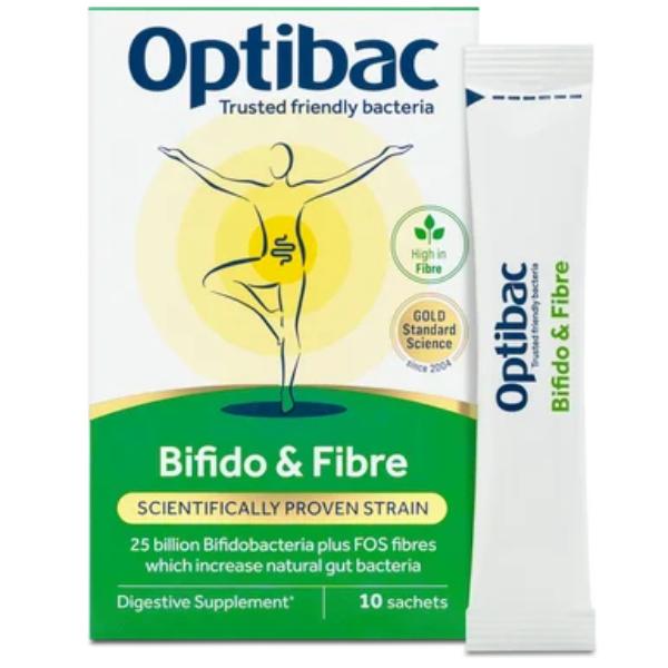 OPTIBAC BIFIDO & FIBRE 10 SACHETS