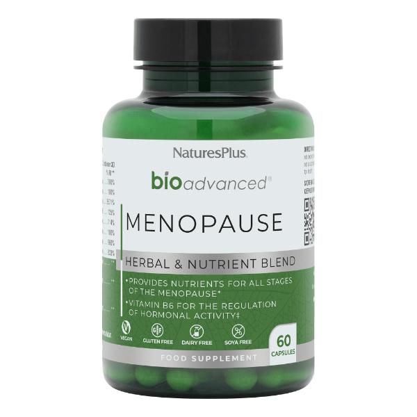 NATURES PLUS BIOADVANCED MENOPAUSE SUPPORT 60CAP