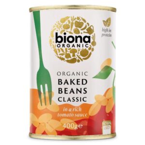 BIONA ORGANIC BAKED BEANS 420G
