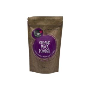 a pack of organic maca powder