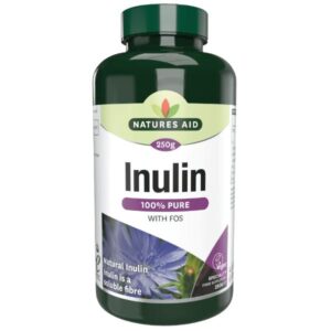 A bottle NATURES AID INULIN POWDER