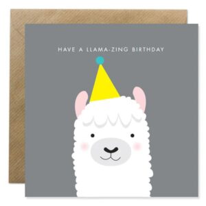 have a Llama-zing birthday card
