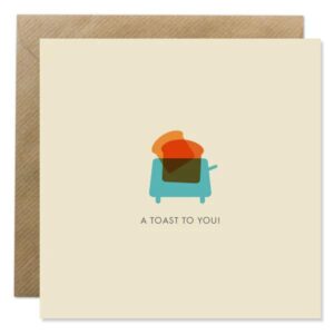 A toast to you card