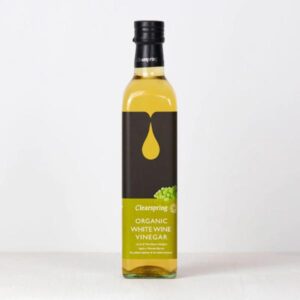 bottle of Organic White Wine Vinegar