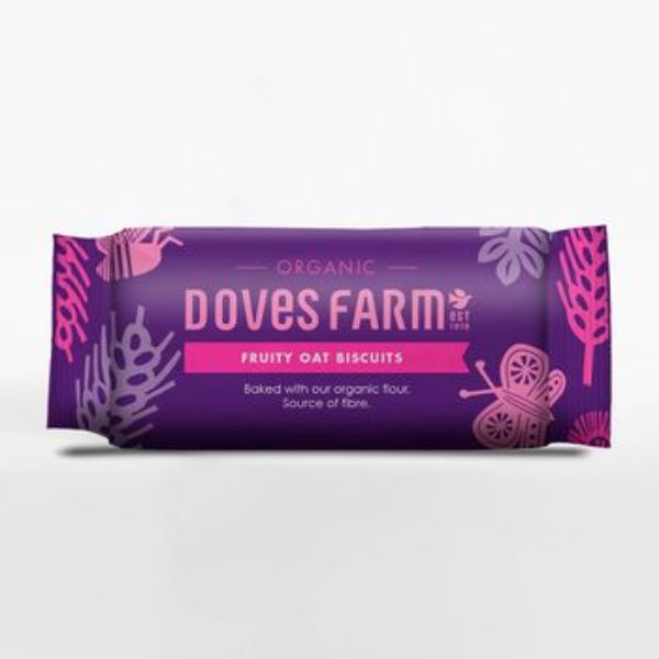 DOVES FARM ORG FRUITY OAT BISCUITS 200G