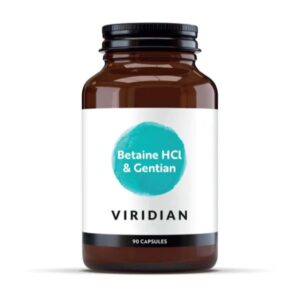 Betaine HCl Gentian capsules