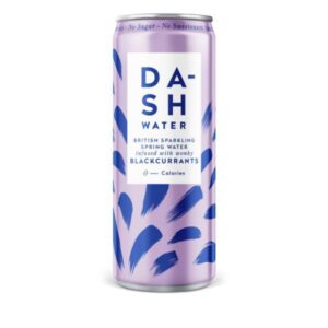 a can of DASH water