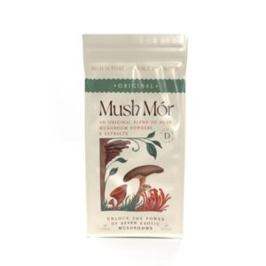 a pack of Muish Mor blend of pure mushroom powders & extracts