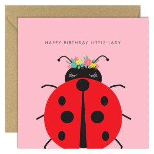 Happy Birthday Little lady card