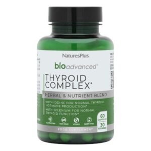 NATURES PLUS BIOADVANCED THYROID COMPLEX  60CAPS