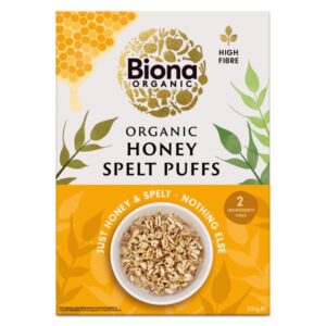 BIONA ORGANIC HONEY SPELT PUFFS 200G