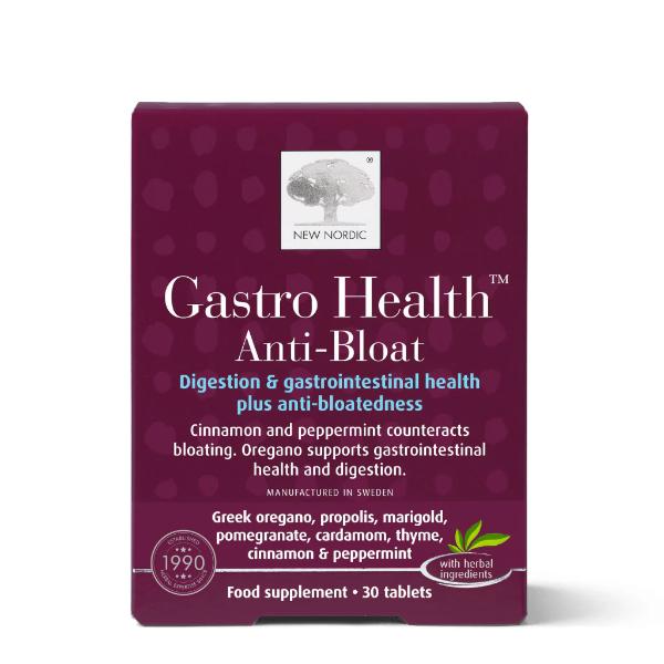 NEW NORDIC GASTRO HEALTH ANTI-BLOAT 30S