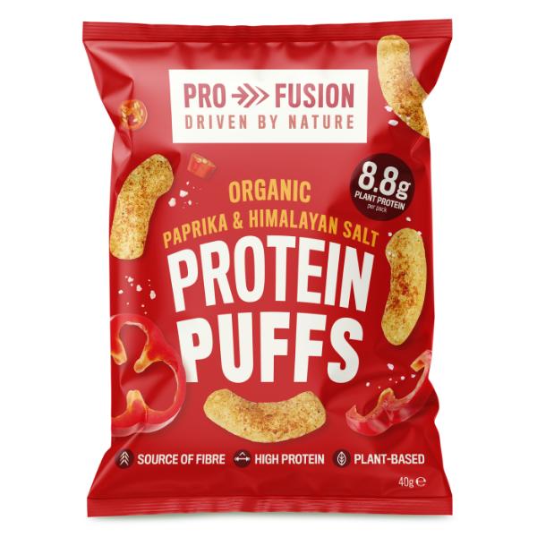 PROFUSION PROTEIN PUFFS PAPRIKA & HIMALAYAN SALT 40G