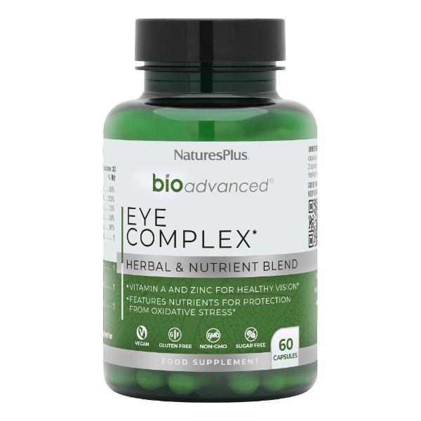 NATURES PLUS BIOADVANCED EYE COMPLEX  60CAP