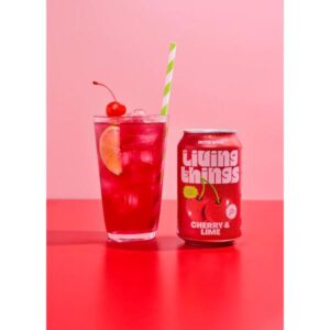LIVING THINGS CHERRY & LIME 330ML